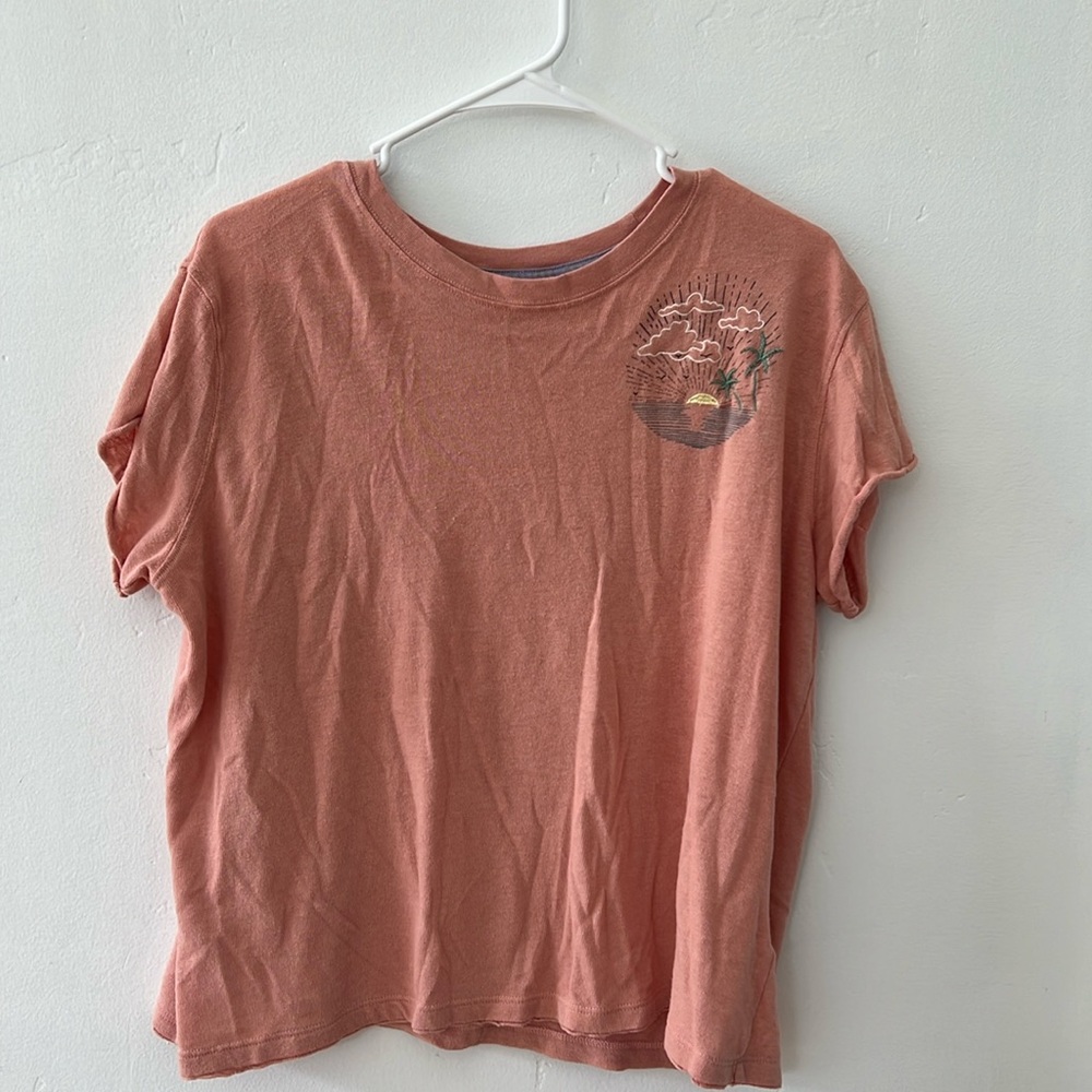 Free people sunset shirt